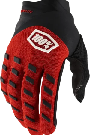 100% 2022 Crosshandschoenen Airmatic Rood / Zwart Rechtstreeks Van De Fabrikant