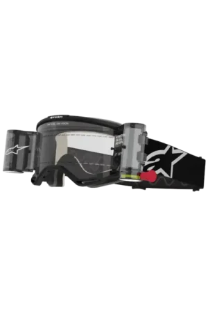 Alpinestars Vision 5 Corp Roll-off Crossbril Zwart (Lens: Helder) Lage Kosten