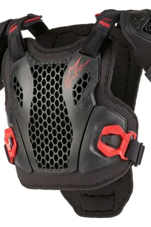 Betaalbaar Alpinestars Bionic Action Jeugd Bodyprotector Zwart / Rood
