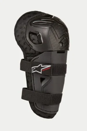 Exclusieve Aanbieding Alpinestars Bionic Action Kickstart Kinder Kniebeschermers Zwart / Rood maat One Size