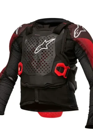 Alpinestars Bionic Tech Jeugd Protectievest Zwart / Wit / Rood Nu Kopen