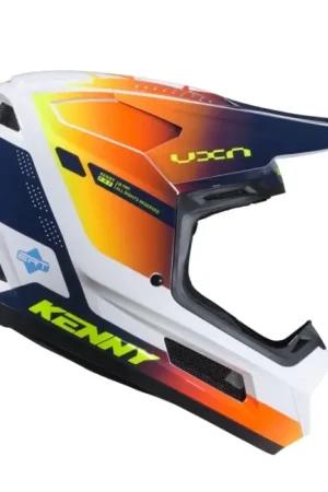 Kenny 2026 Performance Crosshelm Racing Navy / Oranje Gereduceerde Prijs
