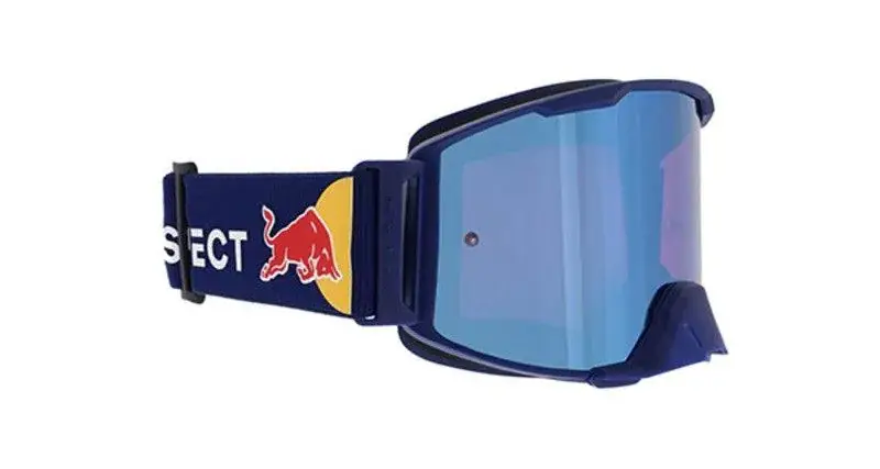 Goedkoop SPECT Red Bull Strive Crossbril Blauw (Lens: Spiegel Blauw)