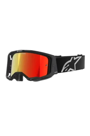 Alpinestars Vision 8 Corp Crossbril Zwart (Lens: Spiegel Rood) Must-Have