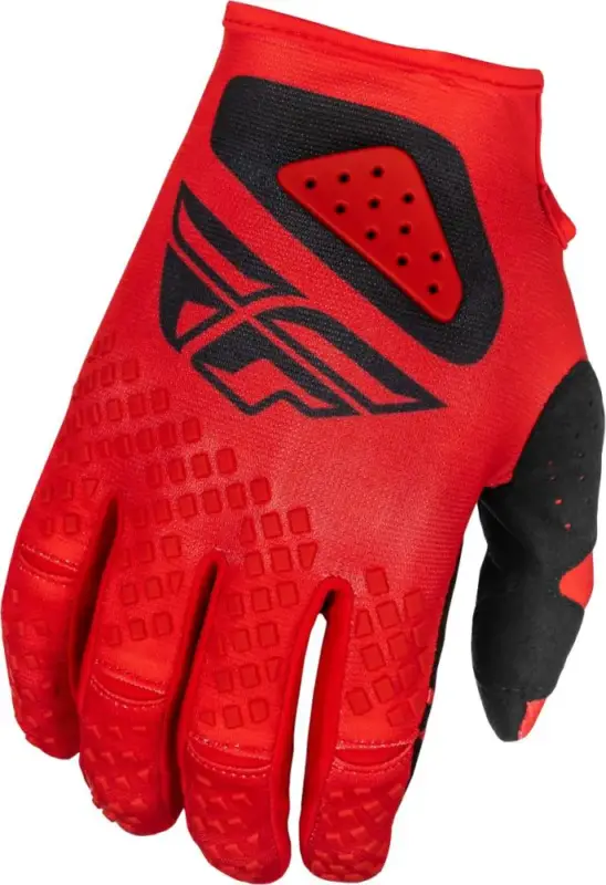 Seizoensaanbieding Fly Racing 2025 Kinetic Center Jeugd Crosshandschoenen Rood / Zwart
