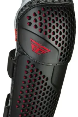 Fly Racing Barricade CE Flex Jeugd Kniebeschermers Zwart maat One Size Beperkte Voorraad