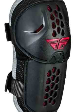 Fly Racing Barricade CE Jeugd Elleboogbeschermers Zwart maat One Size Premium