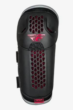 Goedkoop Fly Racing Barricade CE Jeugd Kniebeschermers Zwart maat One Size