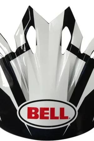 Koopje Bell Moto-9 Helmklep District Wit / Zwart / Rood