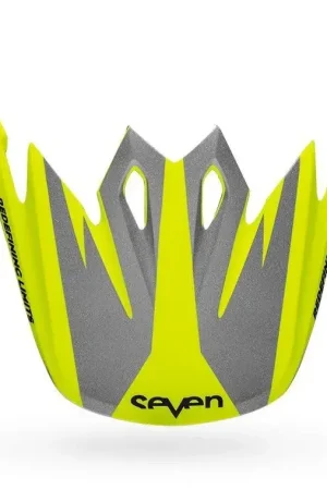 Express Levering Bell MX-9 Helmklep Seven Ignite Fluor Geel