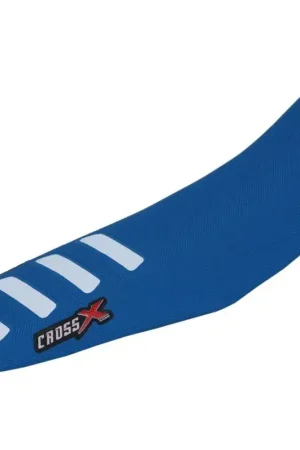Express Levering Cross X UGS Wave Buddyovertrek TM MX-EN/FI 250/450/530 15- Blauw / Witte Strepen
