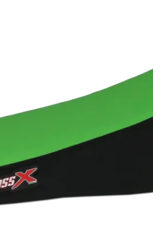 Bestseller Cross X 2-kleuren Zadelovertrek Groen / Zwarte Strepen Kawasaki KX250 2025-2026 KX250F 2021-2024 KX450 2026 KX450F 2019-2025