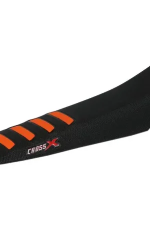 Beste Prijs Cross X UGS Wave Buddyovertrek Zwart / Oranje Waves KTM SX50 2024