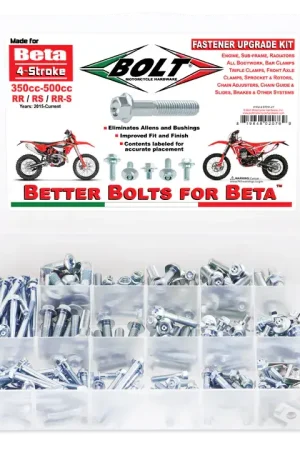 Hoge Kwaliteit Bolt Pro Pack Beta 4-takt RR350-500 2015-2023