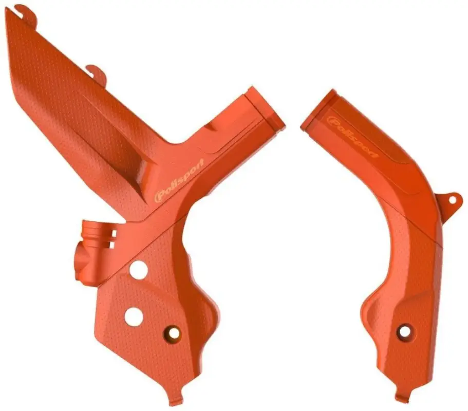 Polisport Framebeschermers Oranje KTM EXC300 EXC250 EXC-F350 EXC-F250 EXC-F450 2019-2023 EXC150 2023 SXF450 SX150 SXF350 SX125 SX250 SXF250 2019-2022 EXC-F500 2020-2023 XC125 2020-2022 Gratis Retour