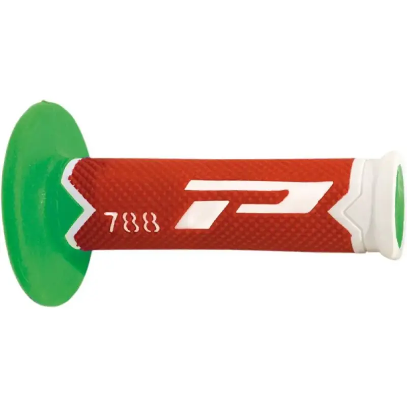 Beperkte Voorraad Pro Grip 788 Triple Density Handvaten Wit / Rood / Groen