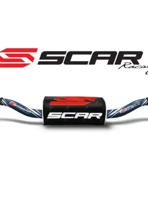 Scar O² Stuur Ø28,6mm Zonder Verstevigingsstang Yamaha Donkerblauw Stuur / Zwarte Barpad Koop Vandaag