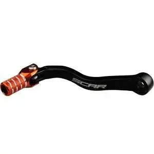 Alleen Vandaag Scar Gesmede Schakelpedaal Gekleurde Tip Zwart / Oranje KTM SX125 SXF450 2016-2018 SX150 2016 EXC-F450 EXC500 2017-2018 SX85 2017 Husqvarna FS450 2016-2017 FE501 FE450 2017-2024 FC450 2016-2018 GasGas MC450F 2021-2023