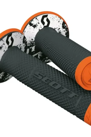 Betaalbaar Scott SX Handvaten + Donuts Fluor Oranje / Zwart