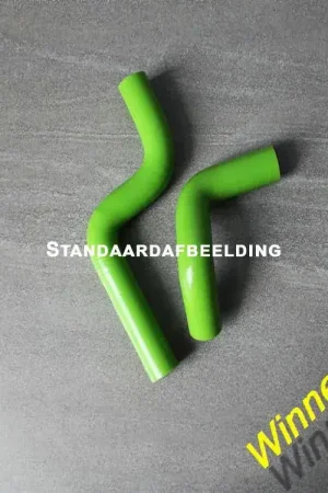 Uitverkoop Winner Racing Silicone Radiateurslangen Kawasaki KX500 1985-1986 Groen