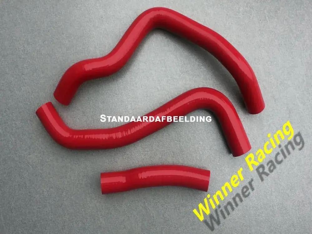Express Levering Winner Racing Silicone Radiateurslangen Honda CRF450R 2017-2020 Rood