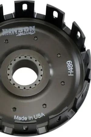 Hinson Koppelingskorf Honda CRF450R 2009-2012 w 4-spring,CRF450R 2009-2012 w 6-spring, 2002-2008 CRF450R, 1992-2007 CR250R w kickstart gear & cushions Gereduceerde Prijs