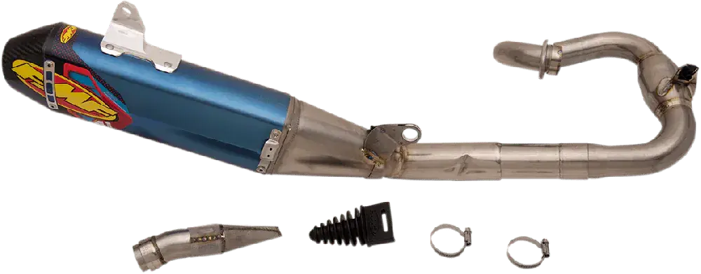 FMF Factory 4.1 RCT Uitlaat Blauw Yamaha YZ250F 2019-2026 Fantic XX250F 2023-2024 Gereduceerde Prijs