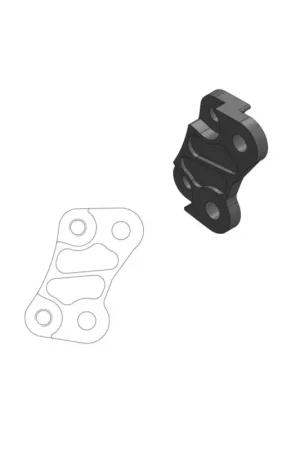 Koop Vandaag Motomaster 260mm Remklauwadapter Kawasaki KX 85 2001-... Kawasaki KX 100 2006-...