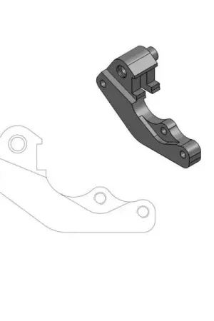 Express Levering Motomaster 260mm Remklauwadapter Yamaha YZ125 YZ250 2005-2007 YZ250F 2005-2006 YZ450F 2005-2007 WR250F WR450F 2005-2014