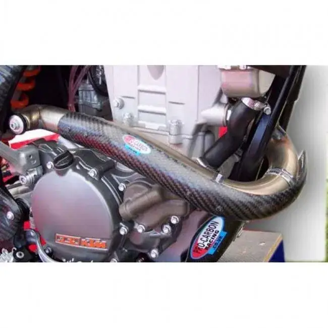 Pro Carbon Uitlaat Cover KTM SXF 250 2008-2017 'Akrapovic' Koop Online