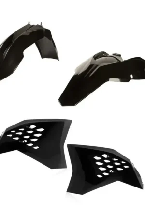 Acerbis Plastickit KTM EXC125 EXC200 EXC250 EXC300 2008-2011 EXC-F250 2008-2011 EXC-F400530450500 2008-2011 Zwart Exclusieve Aanbieding