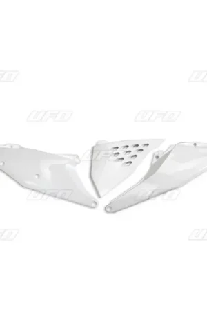 Veilige Betaling UFO Vented Zijnummerplaten Luchtfilterbakdeksels Wit 2020 KTM EXC-F250 EXC-F350 EXC-F450 EXC200 EXC300 2020-2023 SX125 SX150 SX250 SXF250 SXF350 SXF450 2019-2022