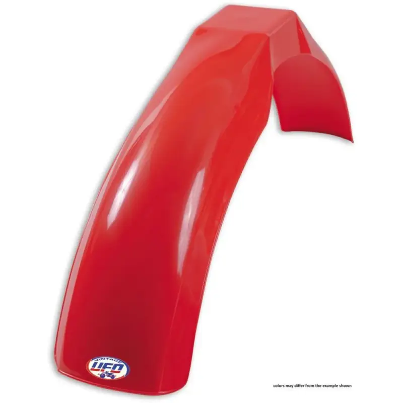 UFO Vintage Voorspatbord Univ.Cross/Enduro met rand 75-79-Rood Favoriet