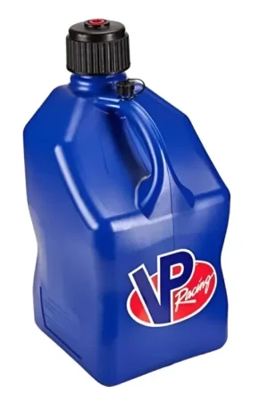 VP Racing Jerrycan Vierkant met Schenkslang (20 liter) Blauw Express Levering