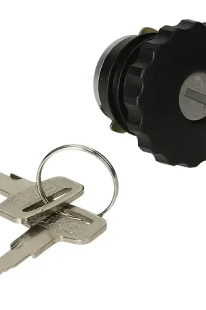 Beperkte Voorraad Tankdop met slot voor Peugeot 103 zwart