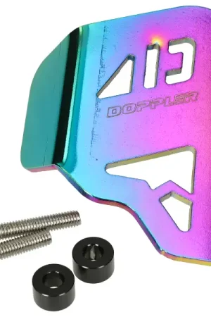 Snelle Levering Doppler afdekplaat remcilinder achterzijde Titanium