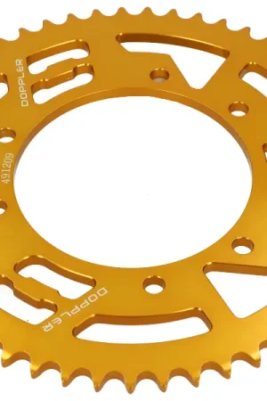 Dagaanbieding Doppler achtertandwiel Derbi Senda X-treme, X-Race 53 tands Goud