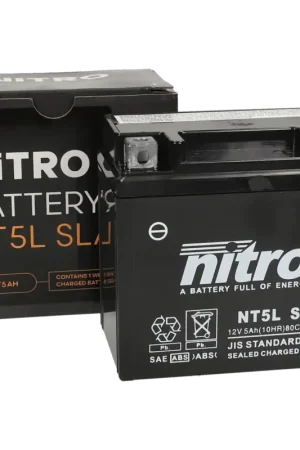 Gereduceerde Prijs Accu Nitro YT5L Gel 12V 5AH onderhoudsvrij