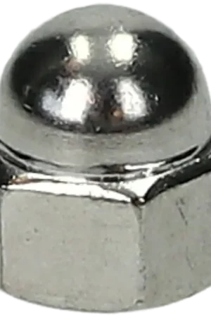 Schokbreker moer chroom 12mm voor Yamaha FS1 Op = Op