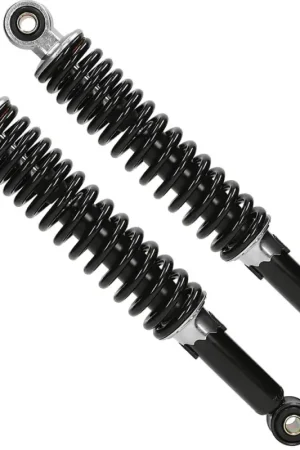 MKX Schokbrekerset 310mm Gilera Citta, Puch Maxi, Tomos zwart/chroom Lage Prijs