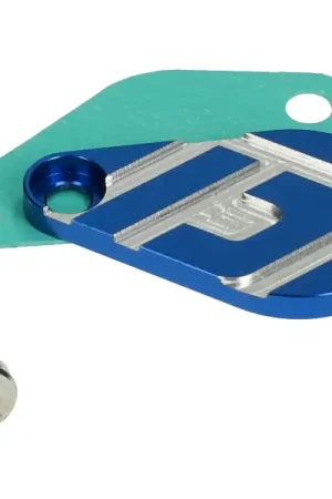 Afdekplaat Oliepomp Doppler CNC Derbi Senda / Minarelli AM6 blauw Must-Have