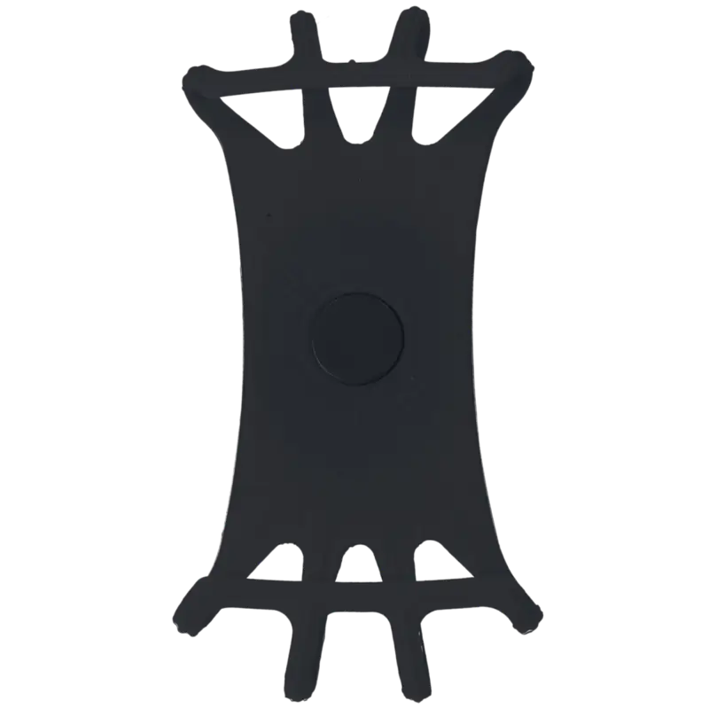 Telefoonhouder Edge EZ Fit 360° Siliconen zwart Veilige Betaling