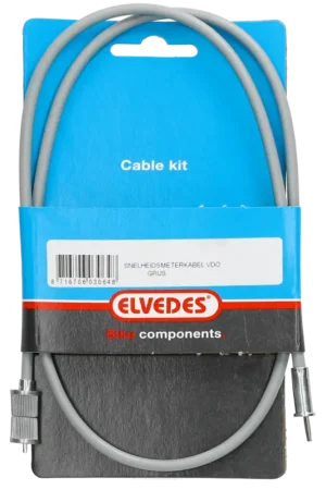 Kilometer tellerkabel Elvedes VDO grijs 75cm Puch Maxi, Kreidler, Zundapp Direct Beschikbaar
