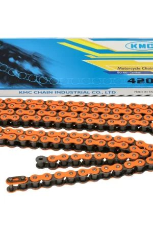 Ketting KMC 420 1/4 lengte 136 schakels oranje Exclusieve Aanbieding