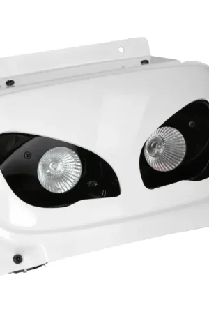 Op = Op Koplamp BCD Design RX wit voor MBK Booster, Yamaha BW’s (vanaf 2004)