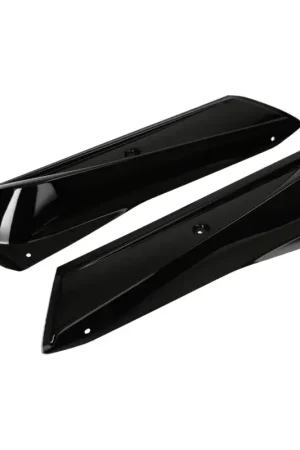 Beperkte Voorraad Sideskirts BCD Design zwart voor MBK Booster, Yamaha BW’s (vanaf 2004)