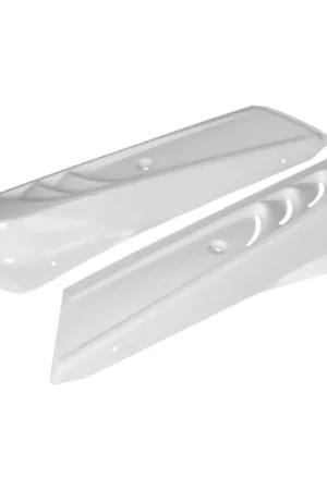 Flitsaanbieding Sideskirts BCD Design wit voor MBK Booster, Yamaha BW’s (vanaf 2004)