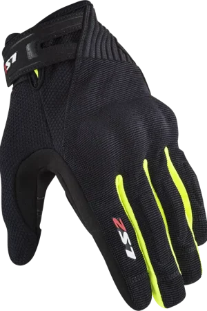 Handschoenen LS2 Dart II zwart / fluor geel Seizoensaanbieding