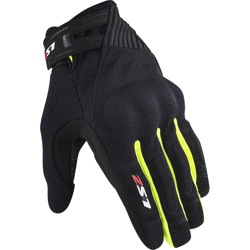 Handschoenen LS2 Dart II zwart / fluor geel Seizoensaanbieding