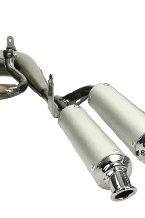 Direct Beschikbaar Uitlaat Tecno Circuit dubbele demper Vespa Ciao